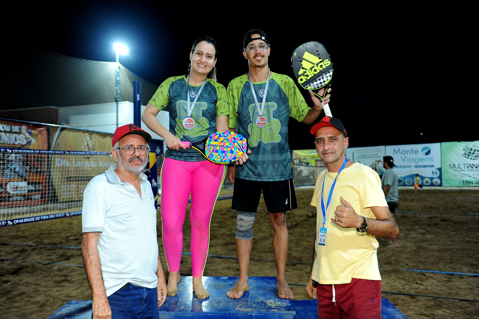 Jogos-de-Verao-23 Com participação recorde, competição de beach tennis encerra com chave de ouro a 1ª edição dos Jogos de Verão de Monteiro