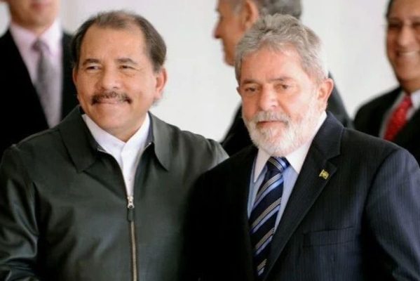 luladanielortega-599x400 Governo Lula não aceita participar de declaração de 55 países contra ditador da Nicarágua