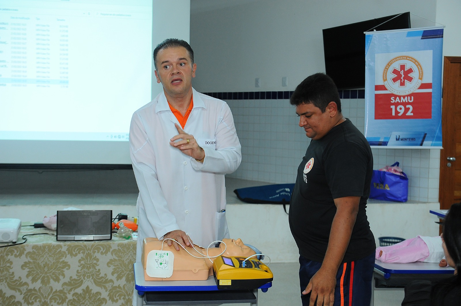 Curso-Do-Samu-2 Samu de Monteiro realiza Workshop em Emergência Pediátrica para profissionais de saúde do município e região