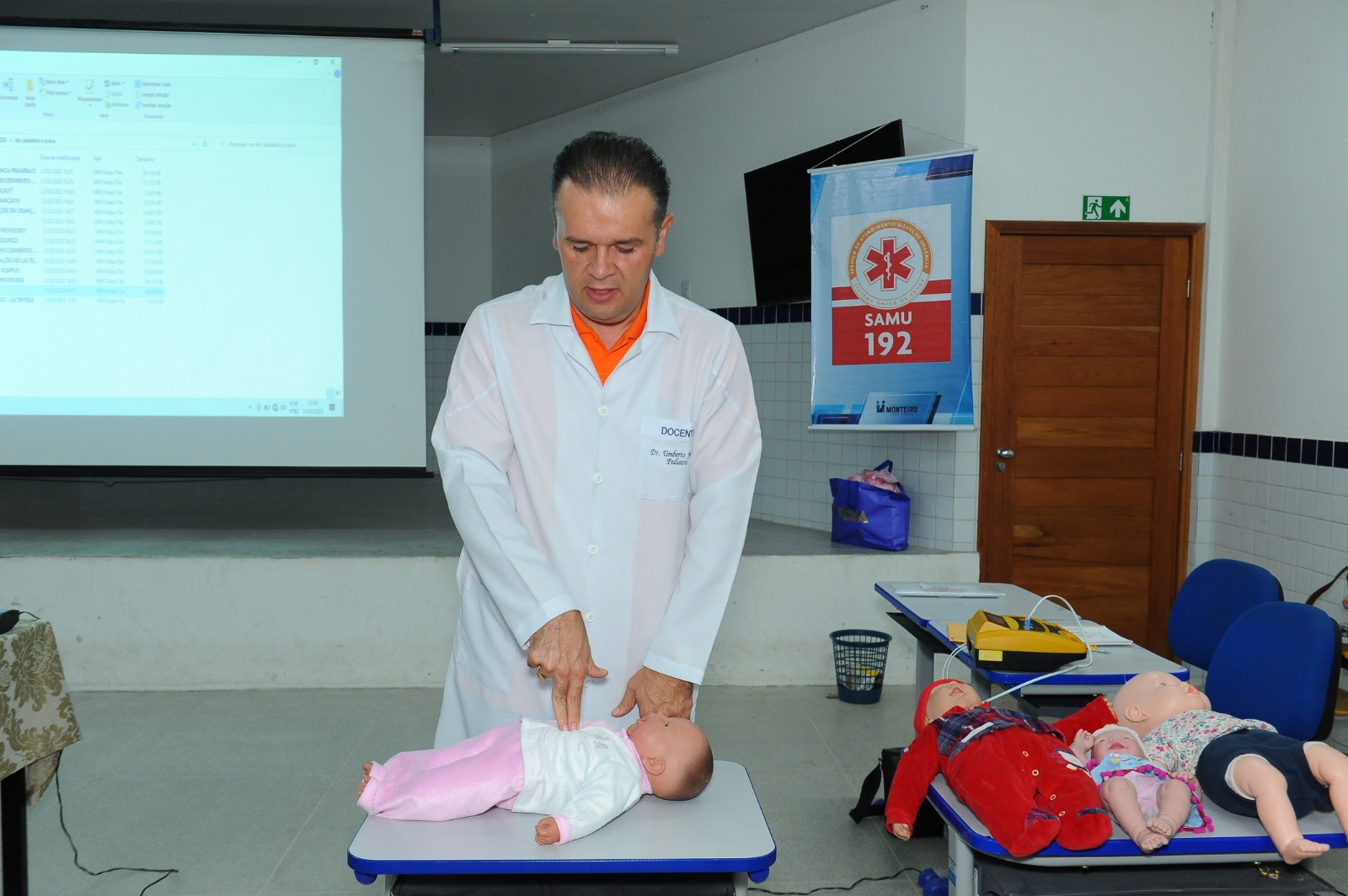 Curso-Do-Samu-5 Samu de Monteiro realiza Workshop em Emergência Pediátrica para profissionais de saúde do município e região