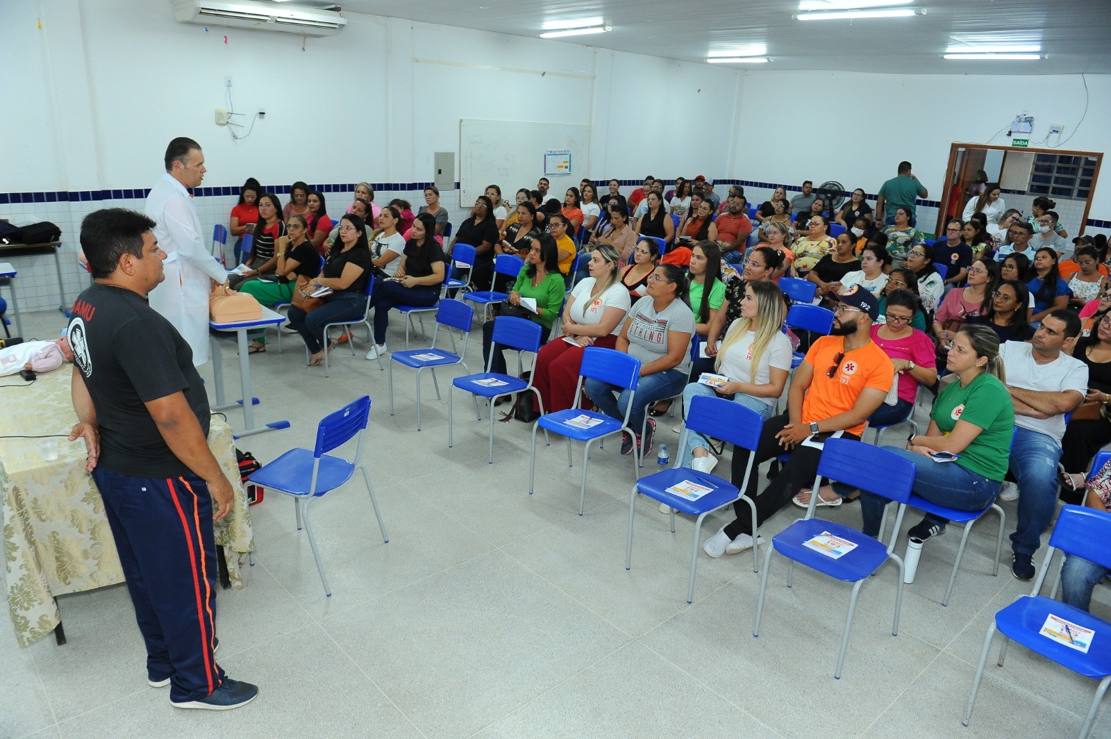 Curso-Do-Samu-6 Samu de Monteiro realiza Workshop em Emergência Pediátrica para profissionais de saúde do município e região