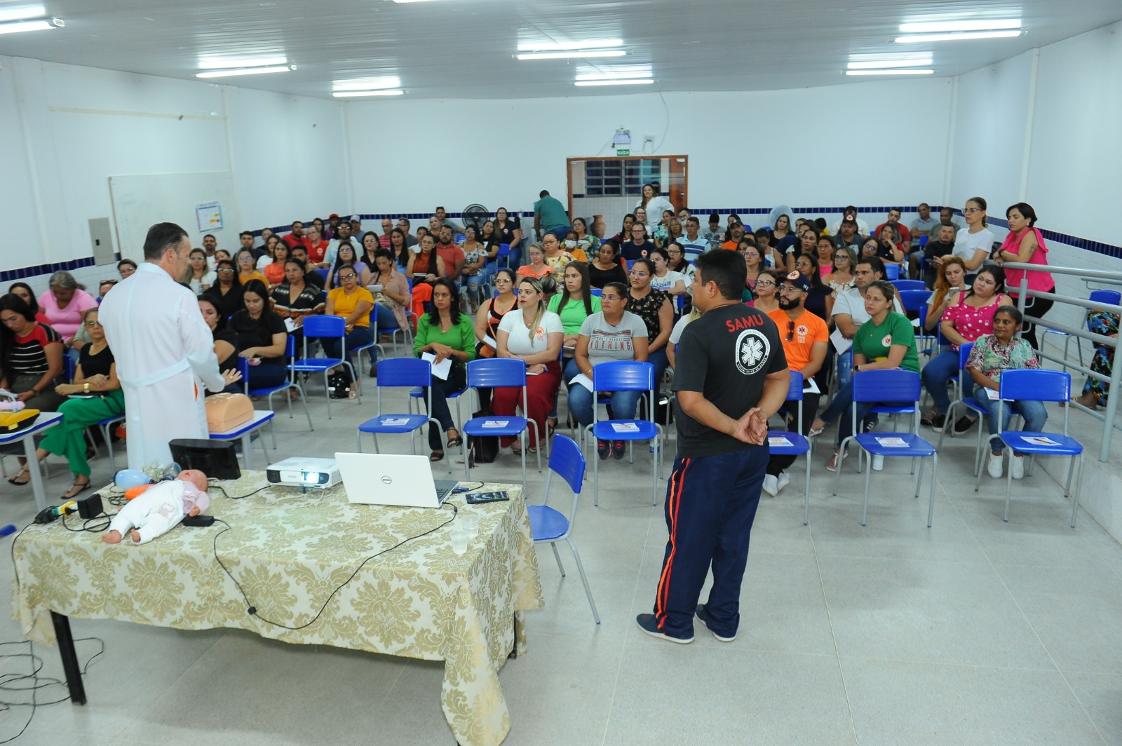 Curso-Do-Samu-7 Samu de Monteiro realiza Workshop em Emergência Pediátrica para profissionais de saúde do município e região