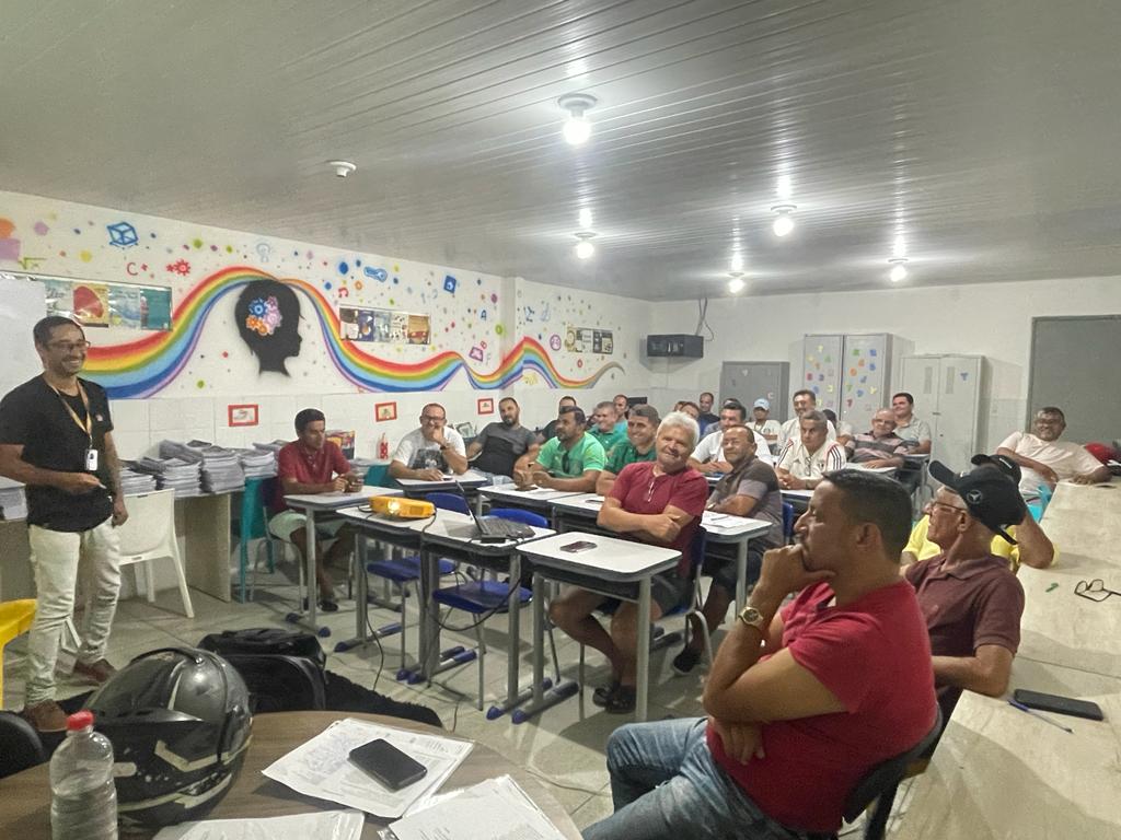 Curso-Transprte-Escolar-8 Motoristas da Rede Municipal de Ensino de Monteiro participam de curso sobre transporte escolar