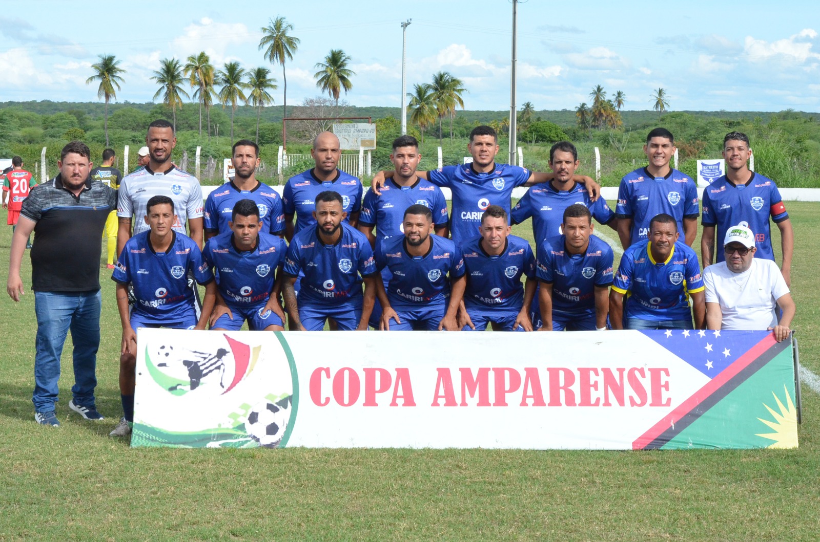 aroeira Aroeira FC vence seleção Amparense e garante vaga da semifinais Copa Amparense de futebol