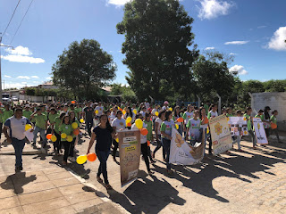1.0 Prefeitura de São João do Tigre promove grande caminhada em alusão ao Dia de do combate à exploração sexual de crianças e adolescentes, 18 de Maio