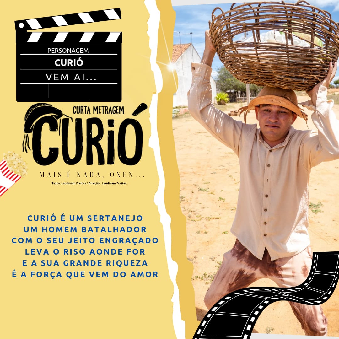 Curta-Curio Cia Violarte lança curta metragem Curió na Praça João Pessoa em Monteiro