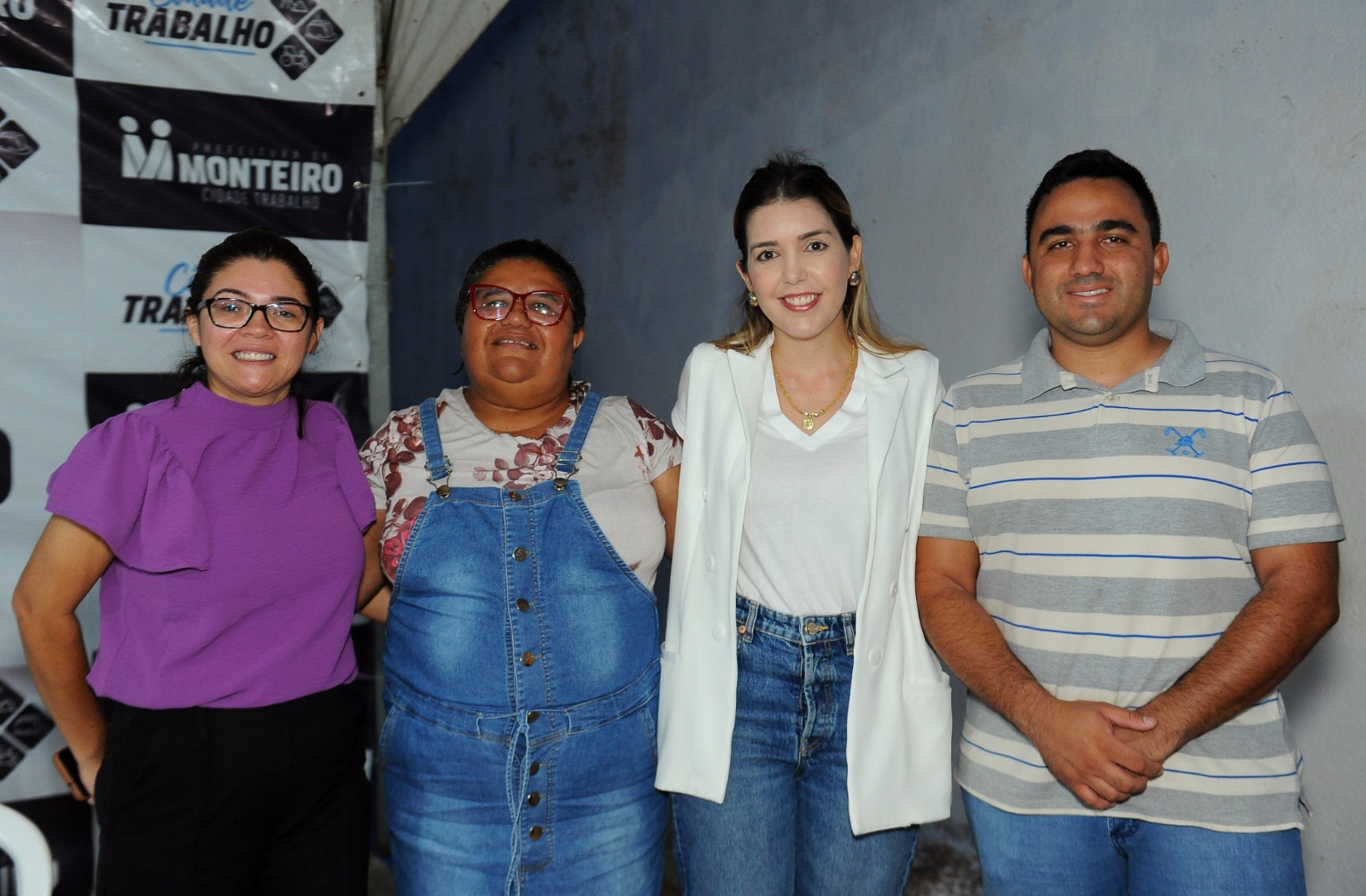 Pavimentacao-15 Cidade Trabalho: Prefeita Anna Lorena entrega mais uma rua pavimentada em Monteiro