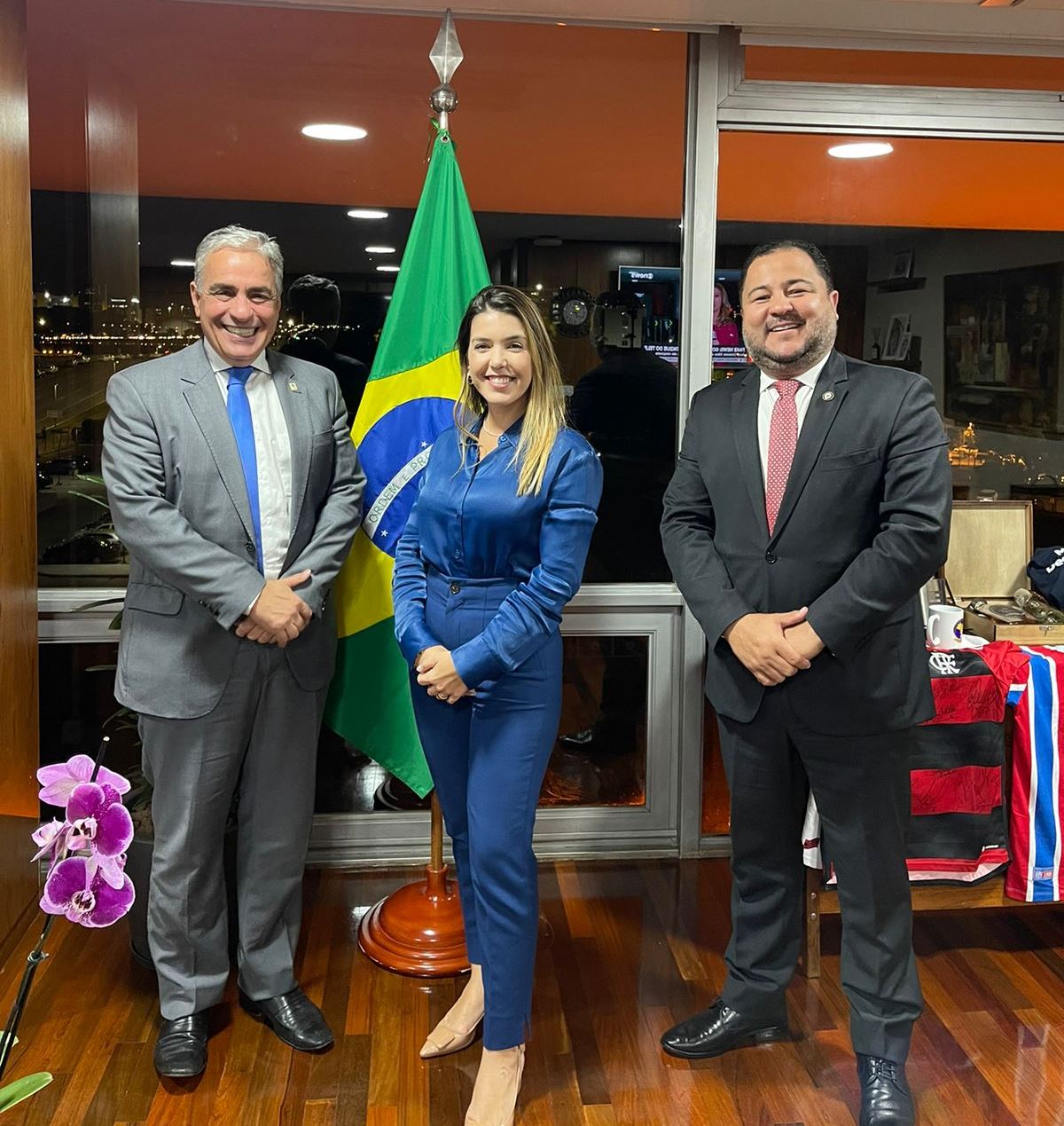 Visista-a-Brasil-1 Prefeita Anna Lorena realiza visita a Brasília em busca de investimentos para obras e serviços para o município