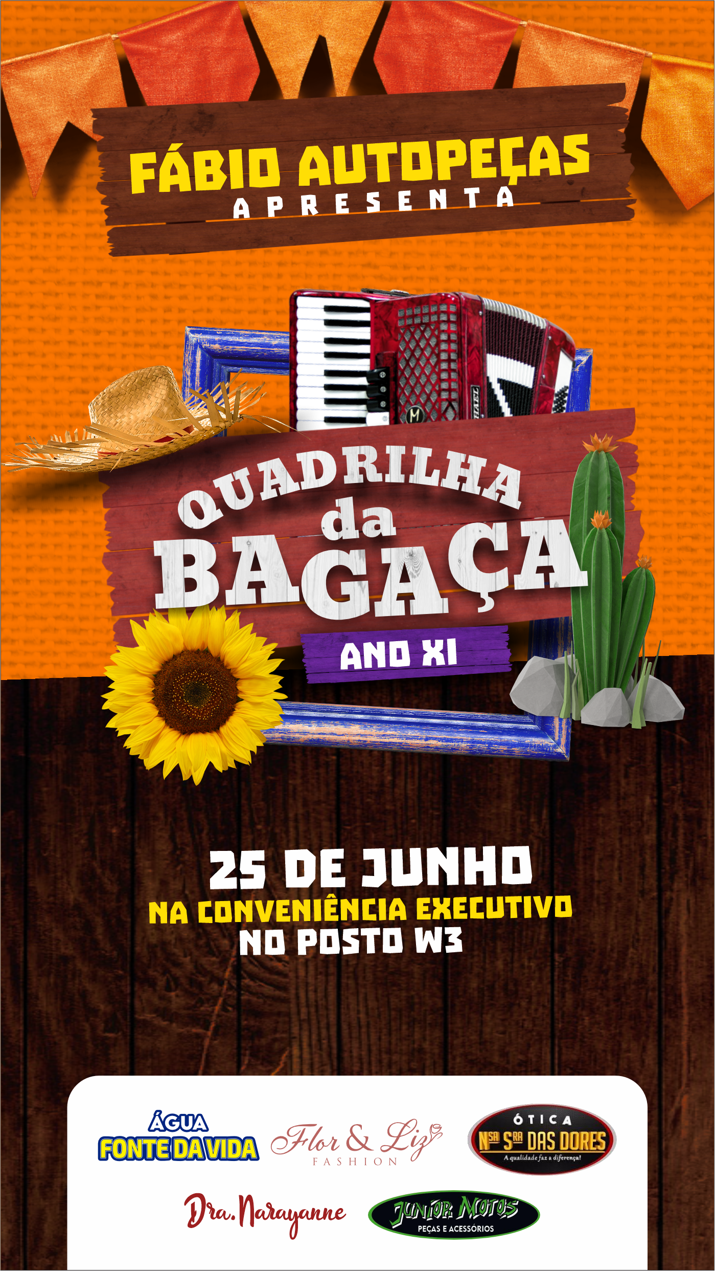 02-1 Vem aí Quadrilha da Bagaça 2023, dia 25 Junho, no São João de Monteiro
