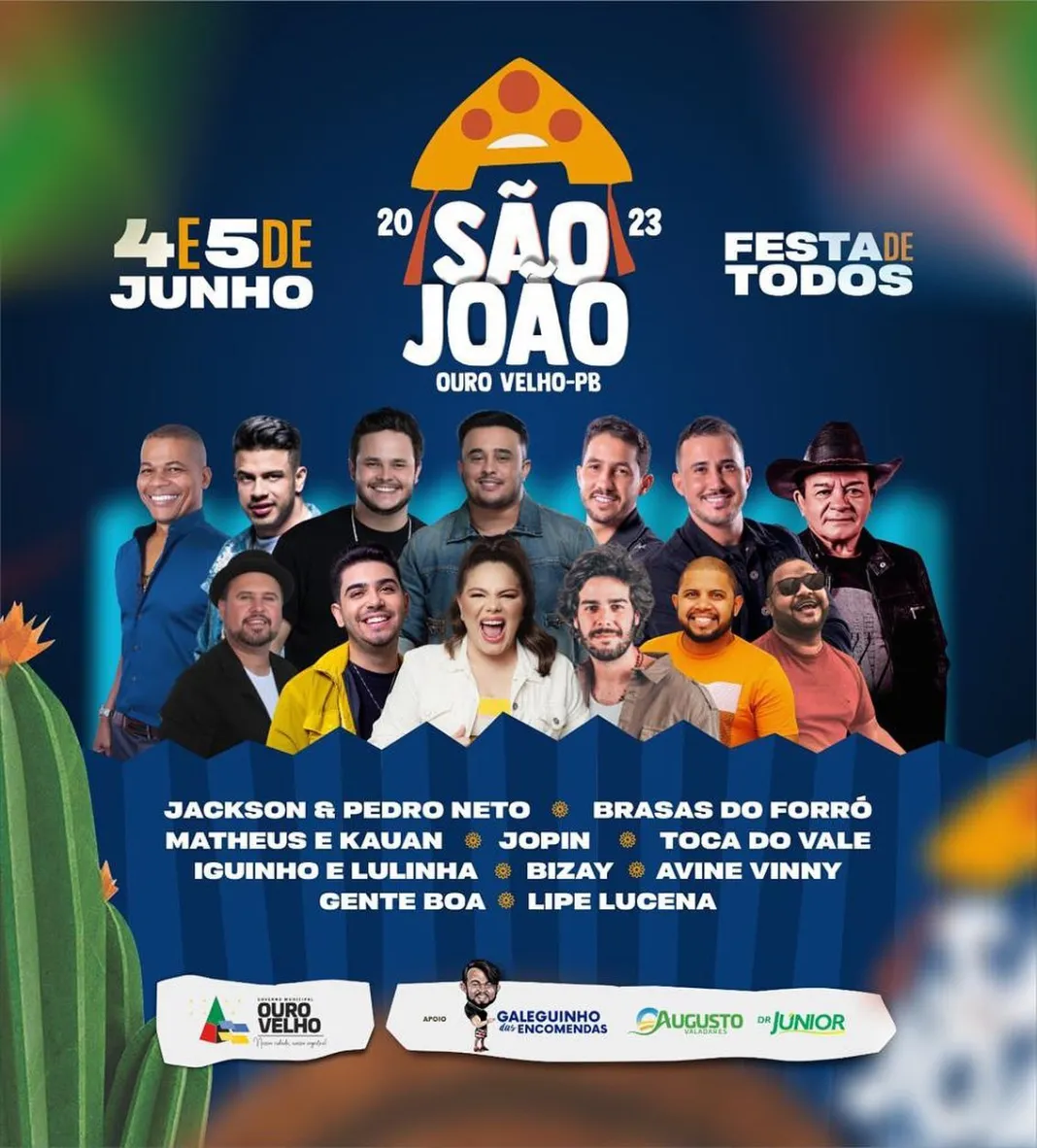 blog27-6 São João de Ouro Velho começa neste domingo e terá grandes atrações musicais