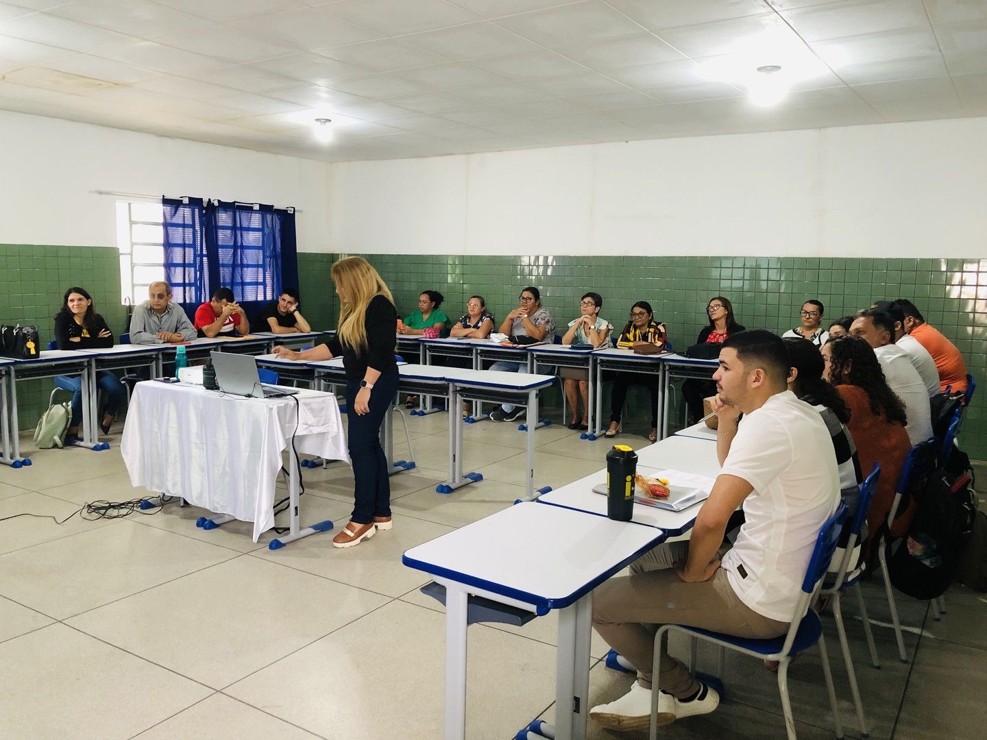 1030189257 Secretaria Educação de São João do Tigre promove mais um encontro de formação continuada de professores