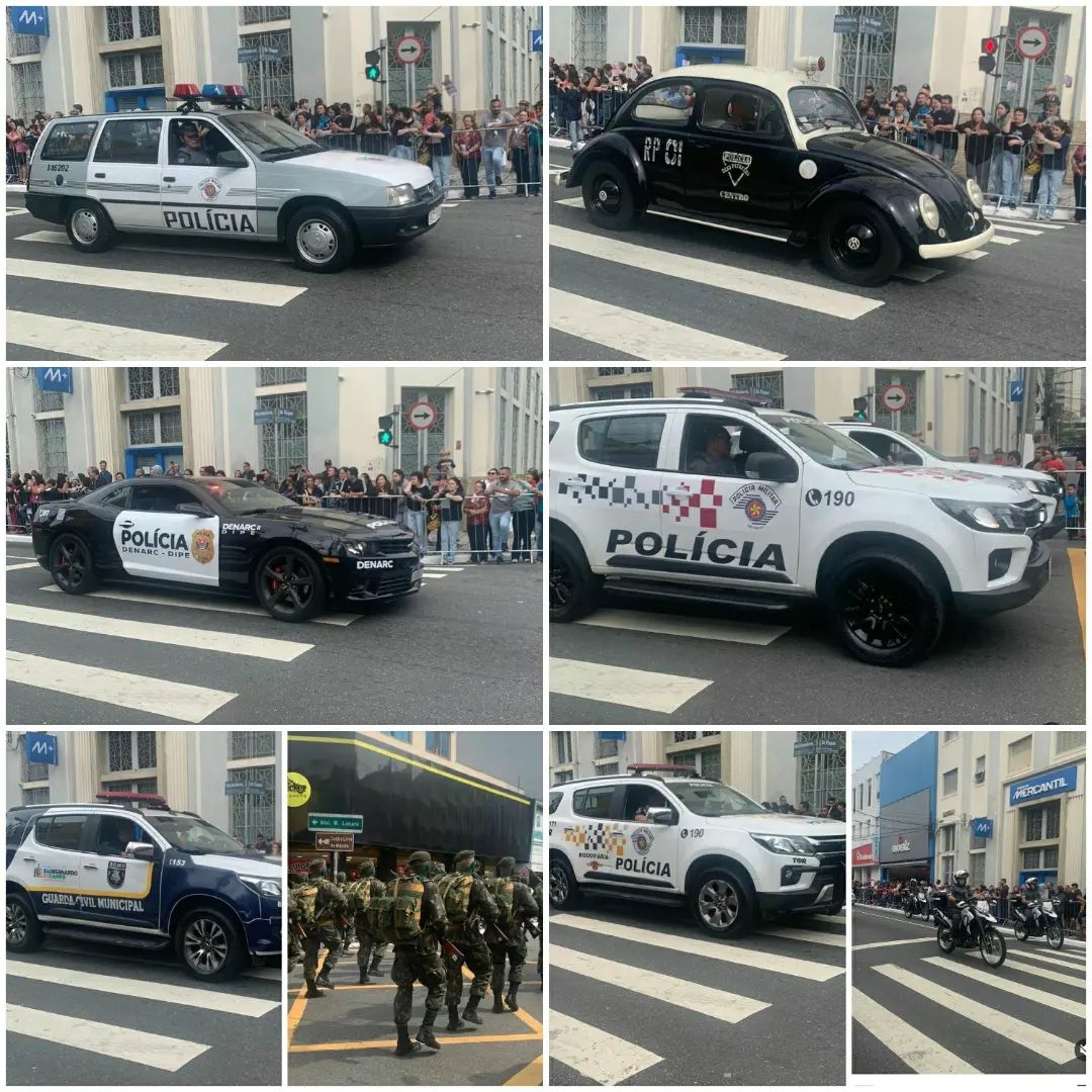 902086251 Monteirense comanda desfile Cívico Militar no aniversário de 470 anos da cidade de são Bernardo do Campo