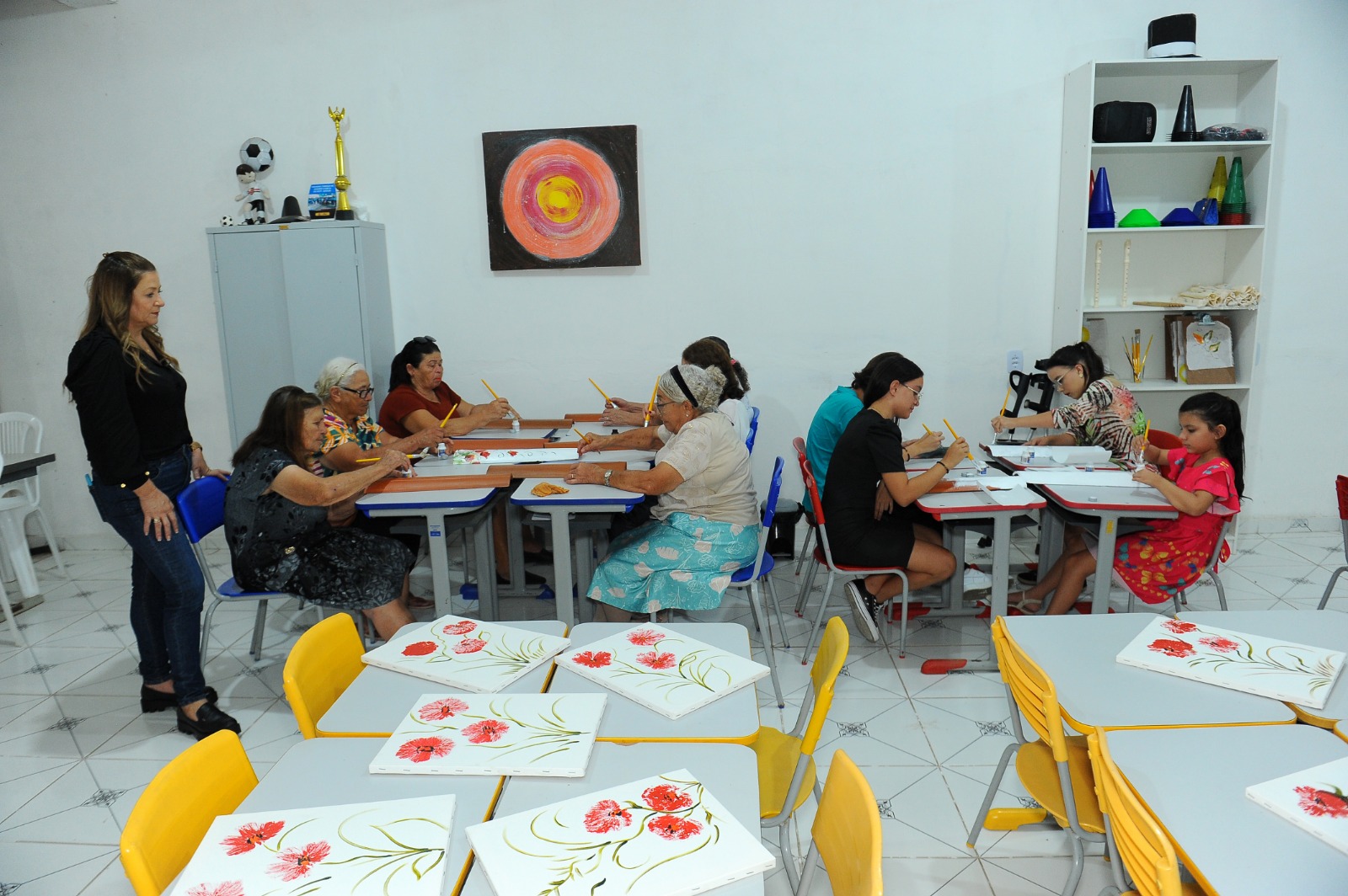 Centro-de-Formacao-SMDS-Bola-Pra-Frente-14 Prefeita Anna Lorena entrega Centro de Formação e material para o Programa Bola Pra Frente