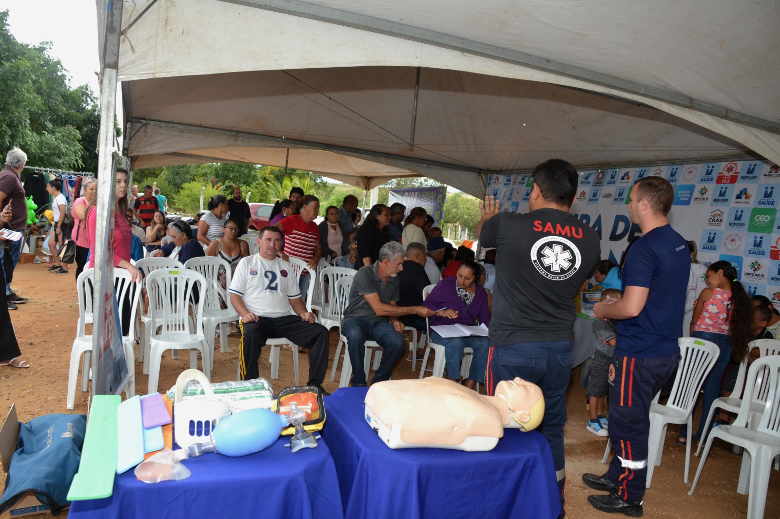 IMG-20230810-WA0021 Secretaria de Saúde de Monteiro realiza mais uma Feira de Saúde e atende população da Comunidade de Mulungú