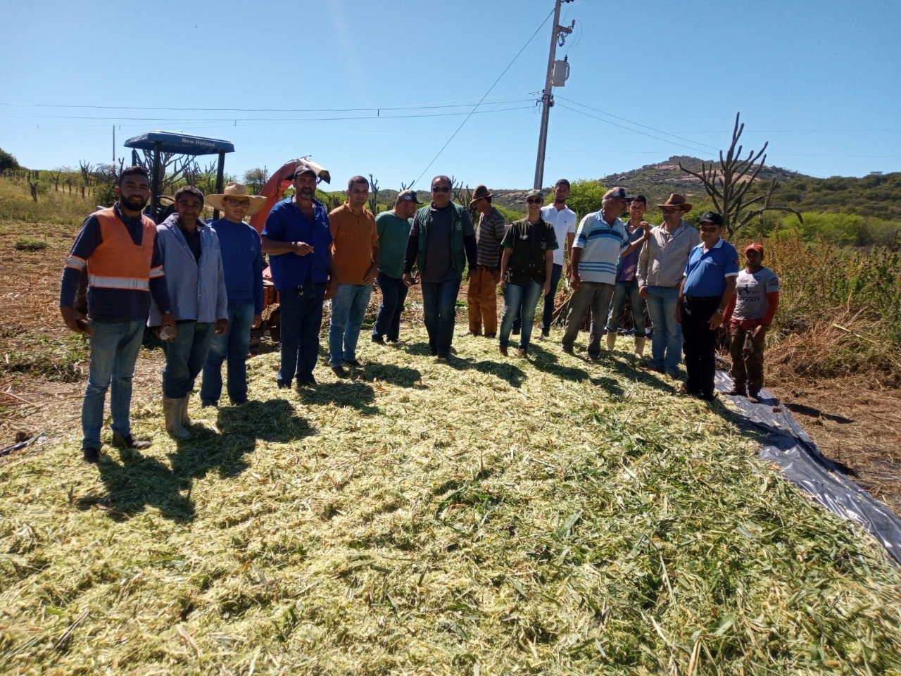 Silagem-2-1 Secretaria de Agricultura de Monteiro prossegue com programa de produção de silagem