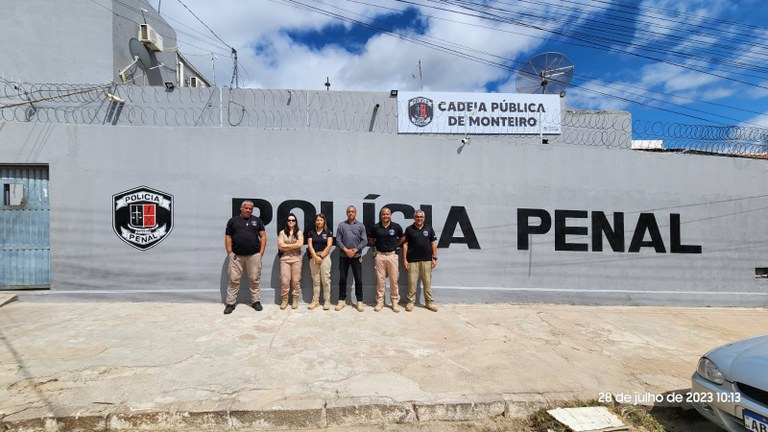 cadeia-publica-Monteiro Seap realiza visita de inspeção em Monteiro e mais sete unidades prisionais na Paraíba