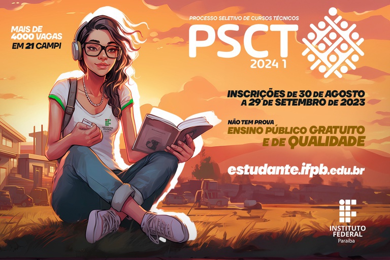 37efe221-548f-4a86-bbc8-885a201c266d IFPB abre inscrições com 180 vagas em cursos técnicos gratuitos para o campus de Monteiro