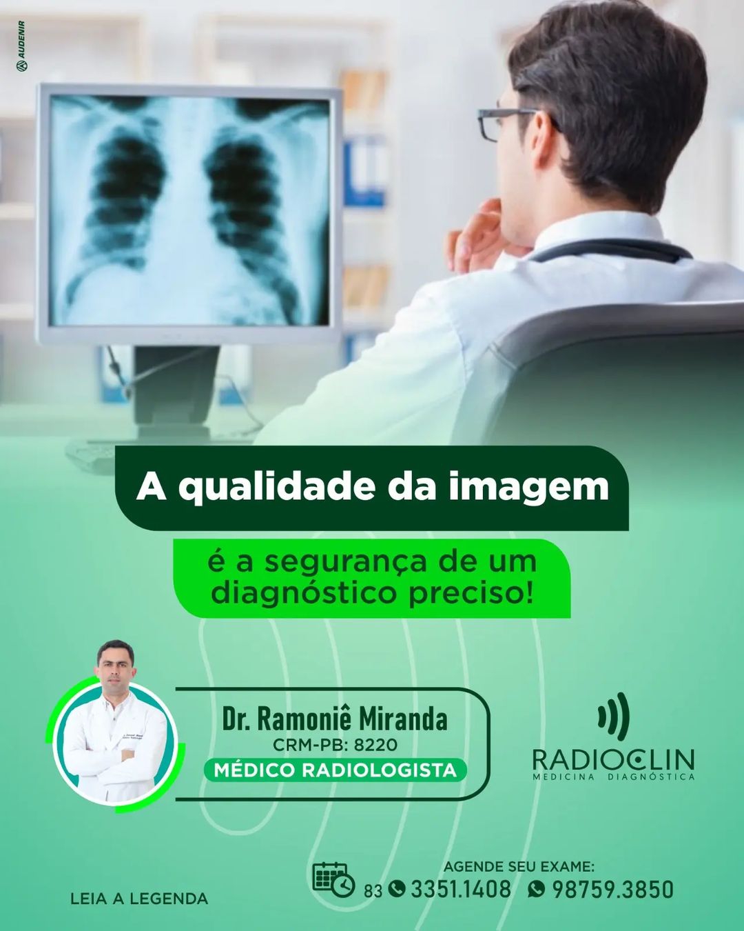 813785576 Qualidade de imagem para diagnóstico preciso você encontra na RADIOCLIN em Monteiro