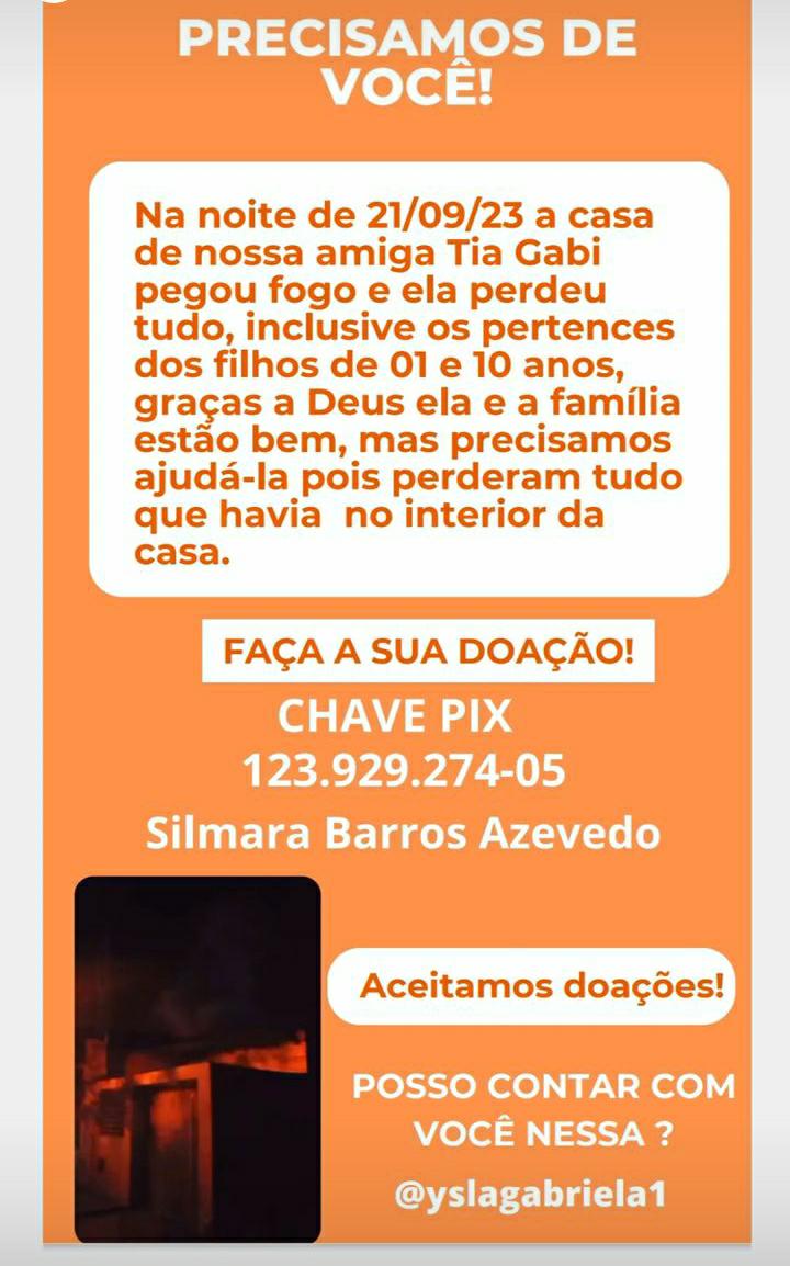 IMG-20230922-WA0061 Moradores criam campanha para ajudar família que teve casa destruída em incêndio em Monteiro