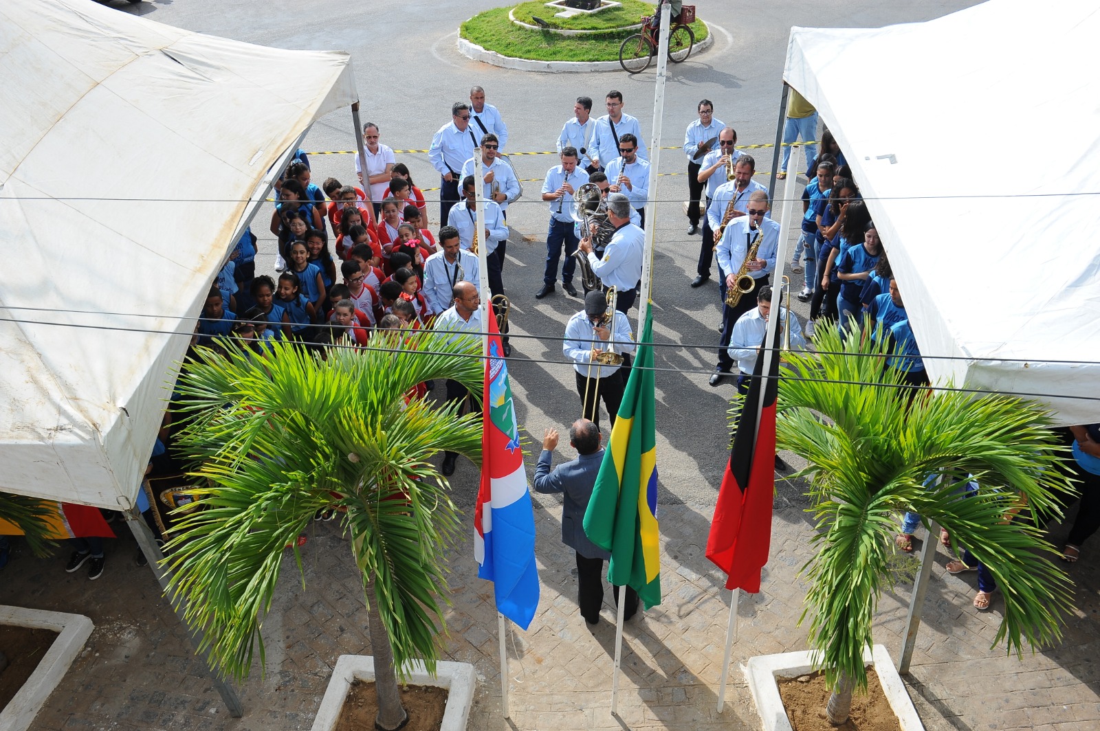 Semana-da-Patria-5 Prefeita Anna Lorena abre oficialmente Semana da Pátria com hasteamento das bandeiras