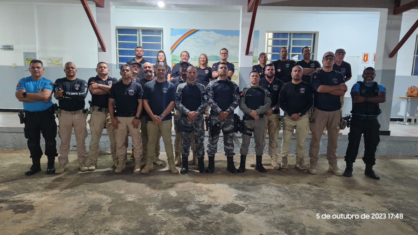 IMG-20231006-WA0372 Policiais penais e militares de Monteiro participam de curso de Intervenção em Ambientes Prisionais