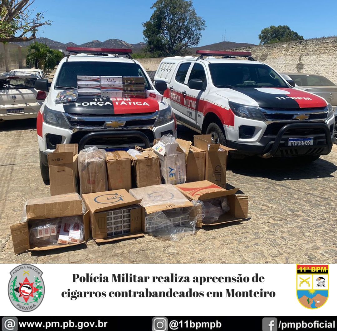 IMG-20231024-WA0315 Polícia Militar Realiza Apreensão de Cigarros Contrabandeados em Monteiro