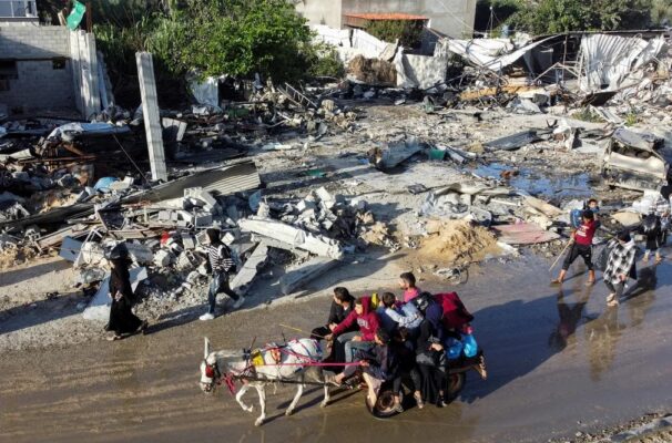 WhatsApp-Image-2023-11-24-at-07.16.57-606x400 Após trégua, palestinos começam a voltar para casa na Faixa de Gaza