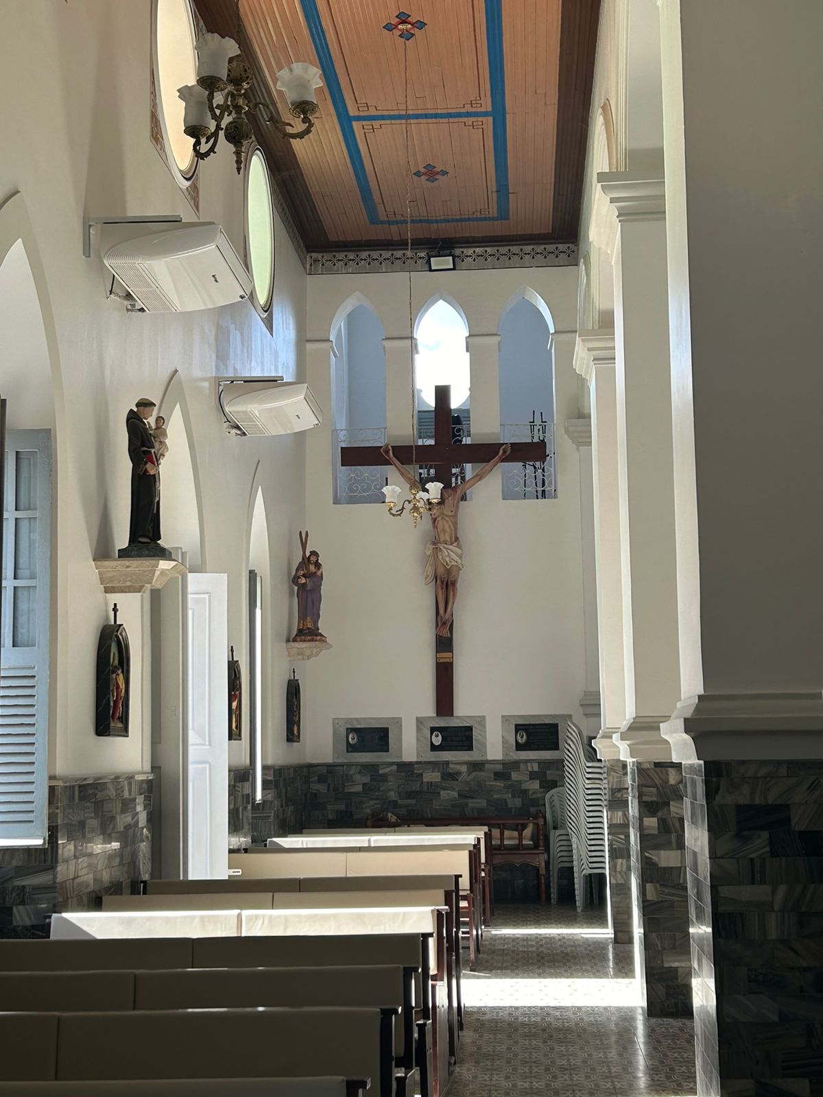 IMG-20231218-WA0472 Revitalização da Igreja Matriz de Nossa Senhora das Dores de Monteiro Renova o Espaço para os Fiéis
