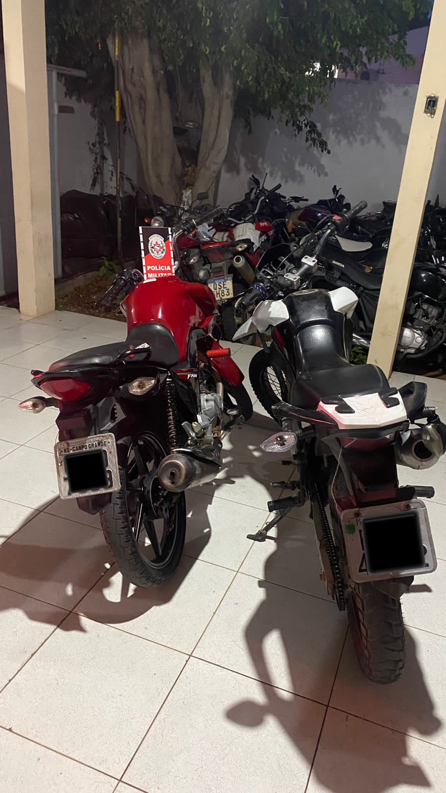 IMG-20240103-WA0478 Apreensão de motocicletas com adulteração e suspeita de roubo ou furto em Monteiro