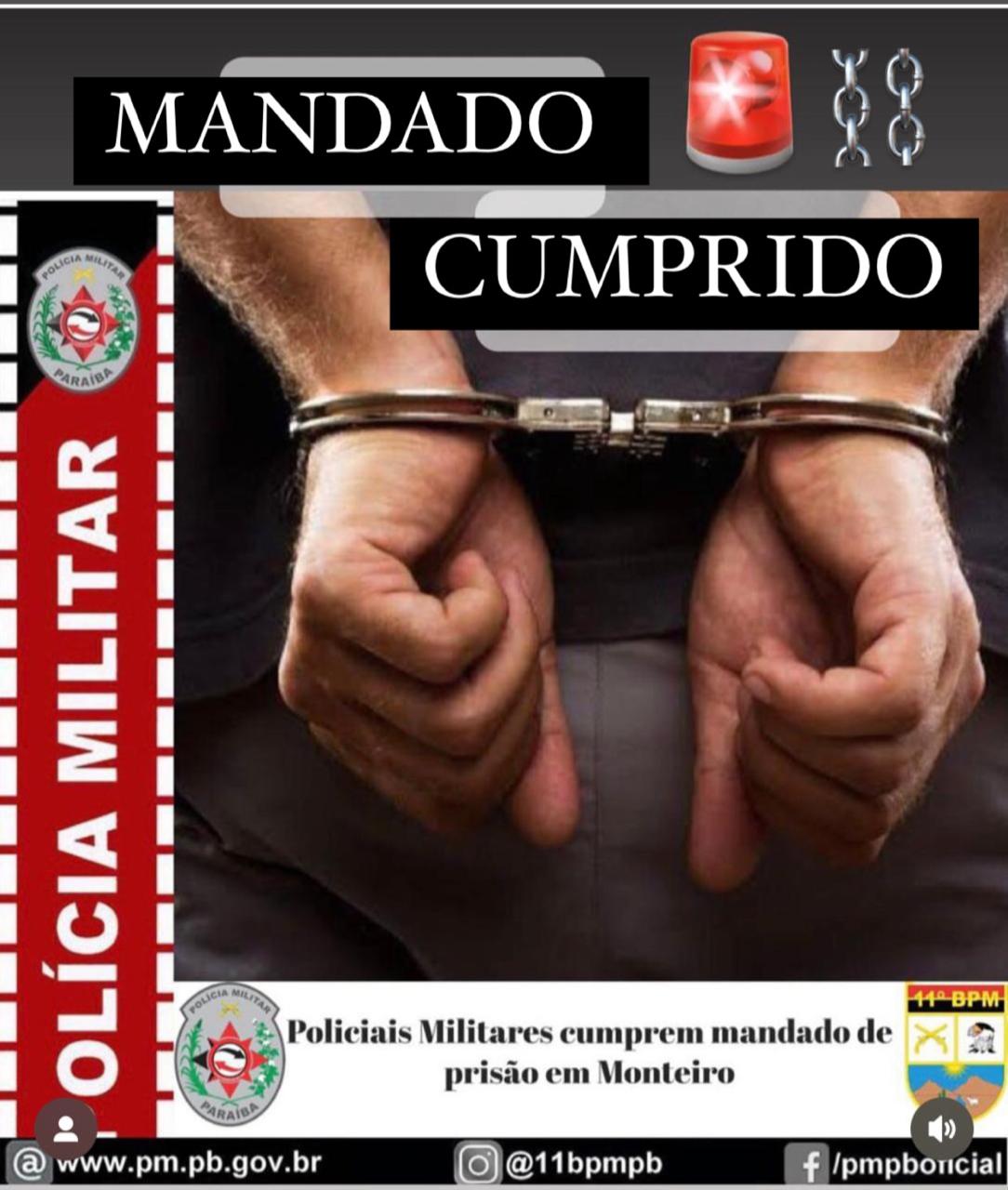 IMG-20240107-WA0118 Em Monteiro: Após denúncia de violência doméstica, Polícia Militar prende acusado