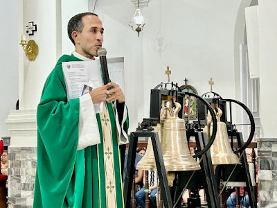 image Padre Isaías celebra restauração dos sinos na Paróquia Nossa Senhora das Dores em Monteiro