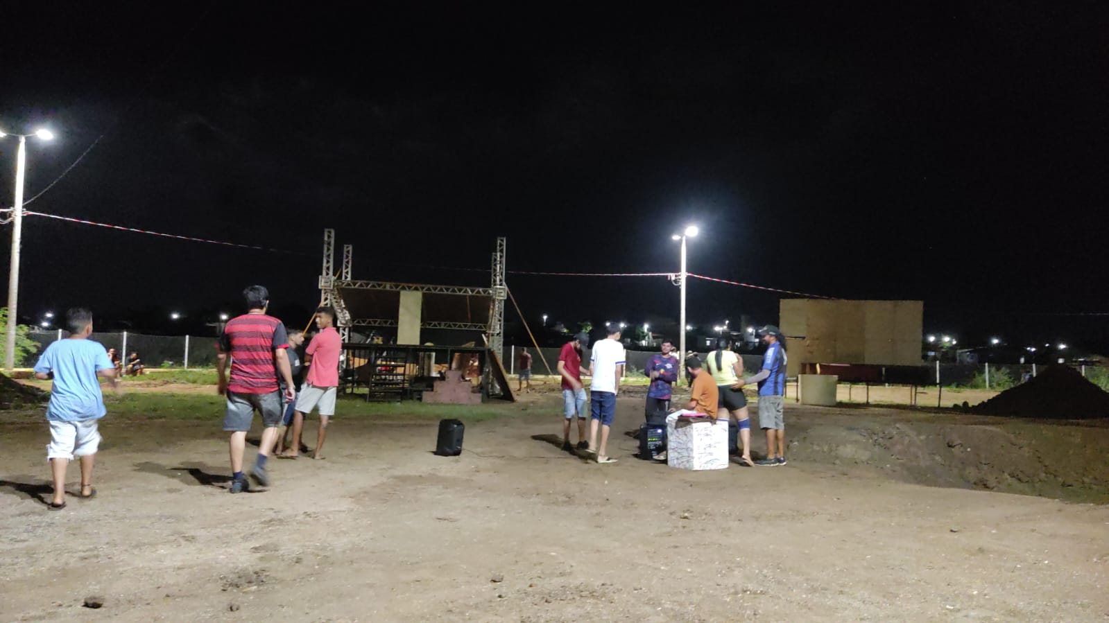 Paixao-deCristo-1 PAIXÃO DE CRISTO: Atores e Bailarinos iniciam ensaio aberto na praça de eventos de Monteiro