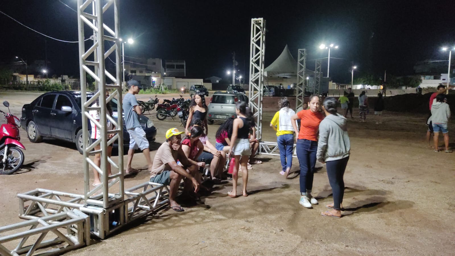 Paixao-deCristo-2 PAIXÃO DE CRISTO: Atores e Bailarinos iniciam ensaio aberto na praça de eventos de Monteiro