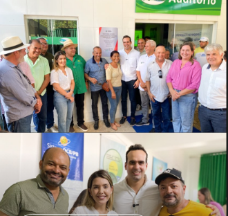ZA-2 Vereadores acompanham prefeita Lorena e governador em exercício Lucas Ribeiro em visita à obras em Monteiro
