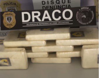 drogas Polícia apreende 25 quilos de substância semelhante a cocaína; carga está avaliada em R$ 1,5 milhão