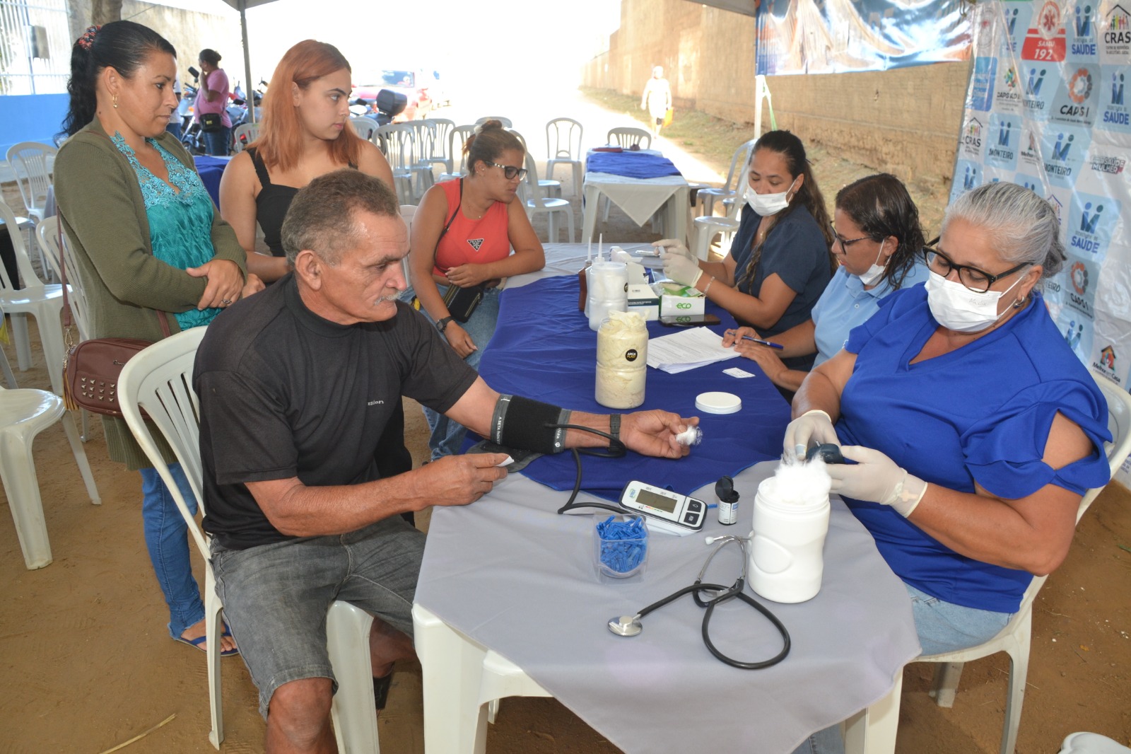 Vila-Santa-Maria-PSF-04-12 Vila Santa Maria em Monteiro recebe Programa Feira de Saúde na Comunidade e moradores são beneficiados