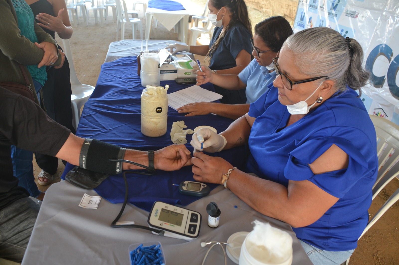 Vila-Santa-Maria-PSF-04-13 Vila Santa Maria em Monteiro recebe Programa Feira de Saúde na Comunidade e moradores são beneficiados