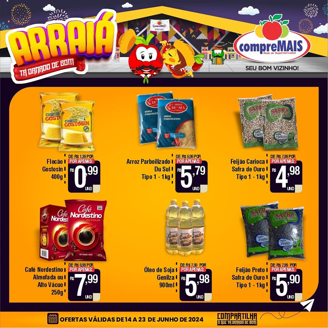 448228351_18023706074181193_951951865352265549_n Malves Supermercados lança Promoção “Arraiá Tá Danado de Bom” com descontos arrasadores