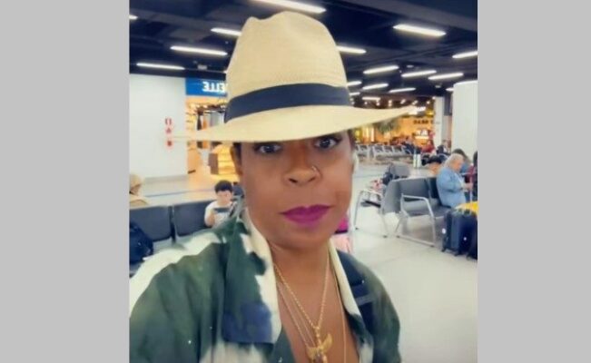 Rochelle-Tichina-Arnold-1-651x400 ‘Rochelle’ chega ao Brasil para evento no Nordeste e brinca em português: “meu homem tem dois empregos”