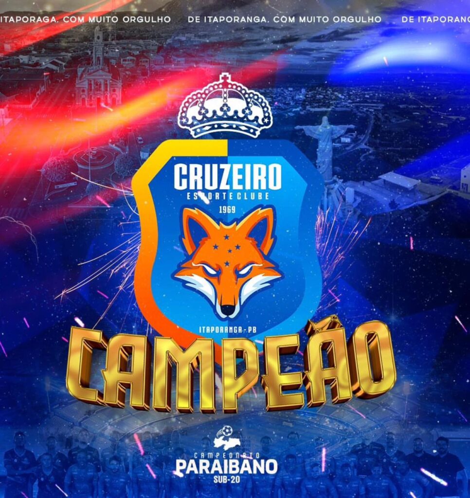 CRUZEIRO Cruzeiro de Itaporanga vence novamente o Serra Branca e conquista o título do Campeonato Paraibano Sub-20