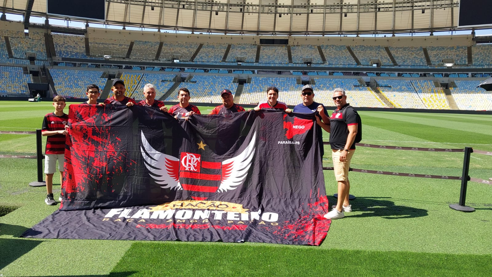 IMG-20240815-WA0409 Torcedores da ‘Fla Monteiro’ vão ao Maracanã assistir a vitória do Flamengo sobre o Bolívar