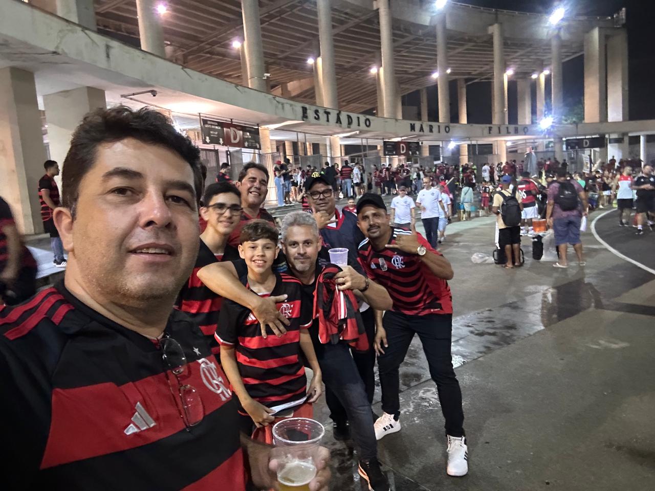 IMG-20240816-WA0168-1 Torcedores da ‘Fla Monteiro’ vão ao Maracanã assistir a vitória do Flamengo sobre o Bolívar