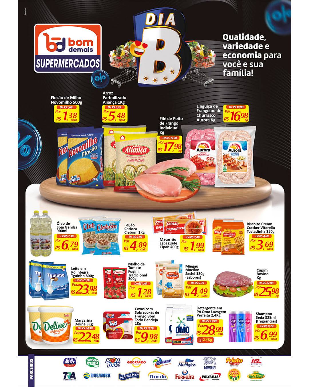 SaveClip.App_461267900_1066856565447609_3714297985794966012_n “Dia B” O BOM DEMAIS Supermercados promove dois dias de Ofertas Exclusivas