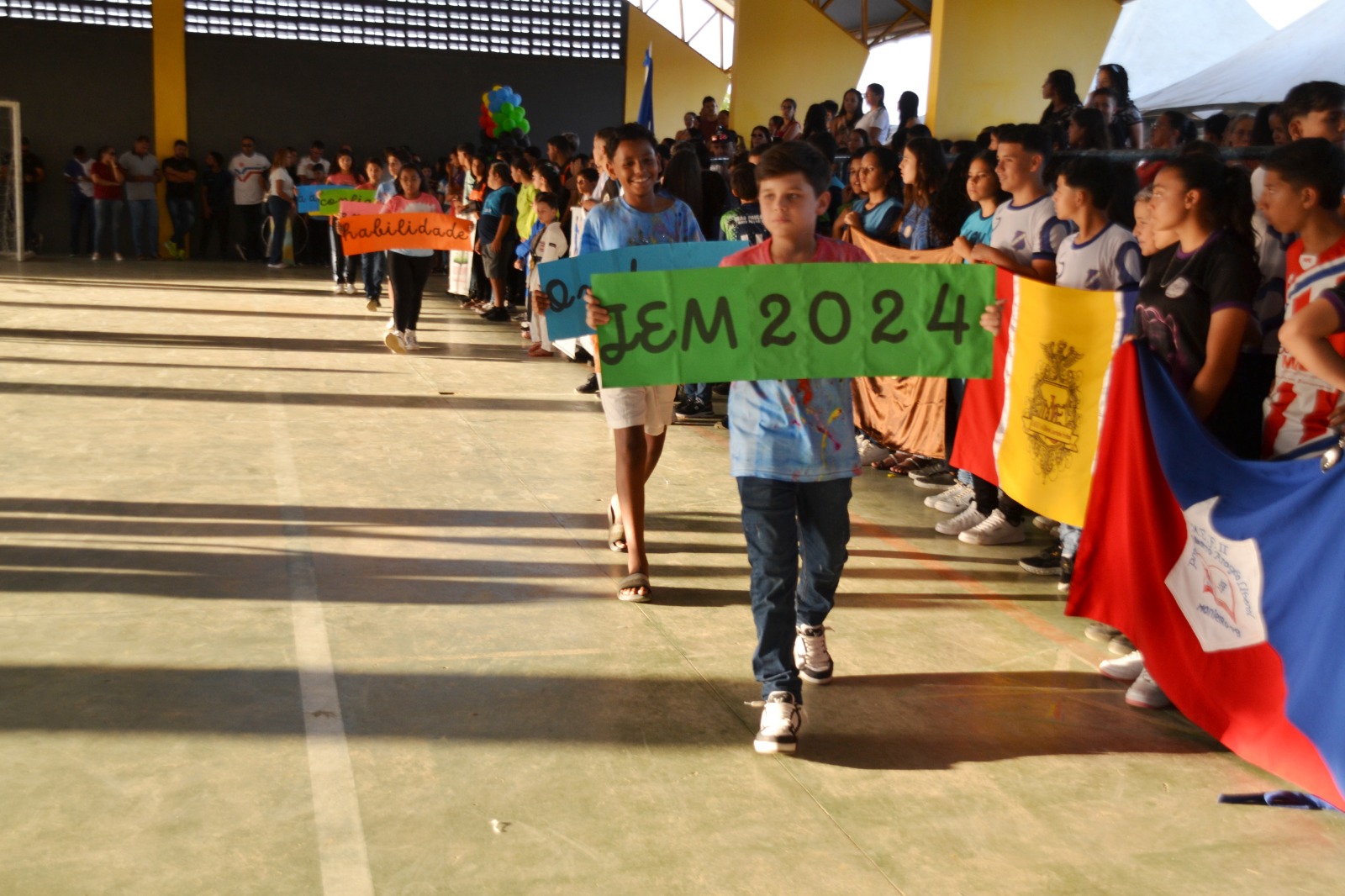 IMG-20241108-WA0052 Jogos Escolares Monteirenses são abertos em cerimônia emocionante