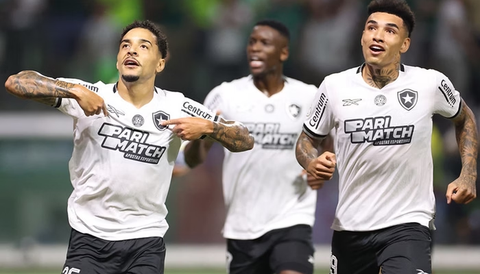 botafogo Botafogo bate Palmeiras no Allianz e reassume liderança do Brasileirão