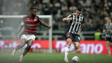 flamengo-e-Atletico- Flamengo faz 3 a 1 no Atlético-MG e abre vantagem para conquistar Copa do Brasil