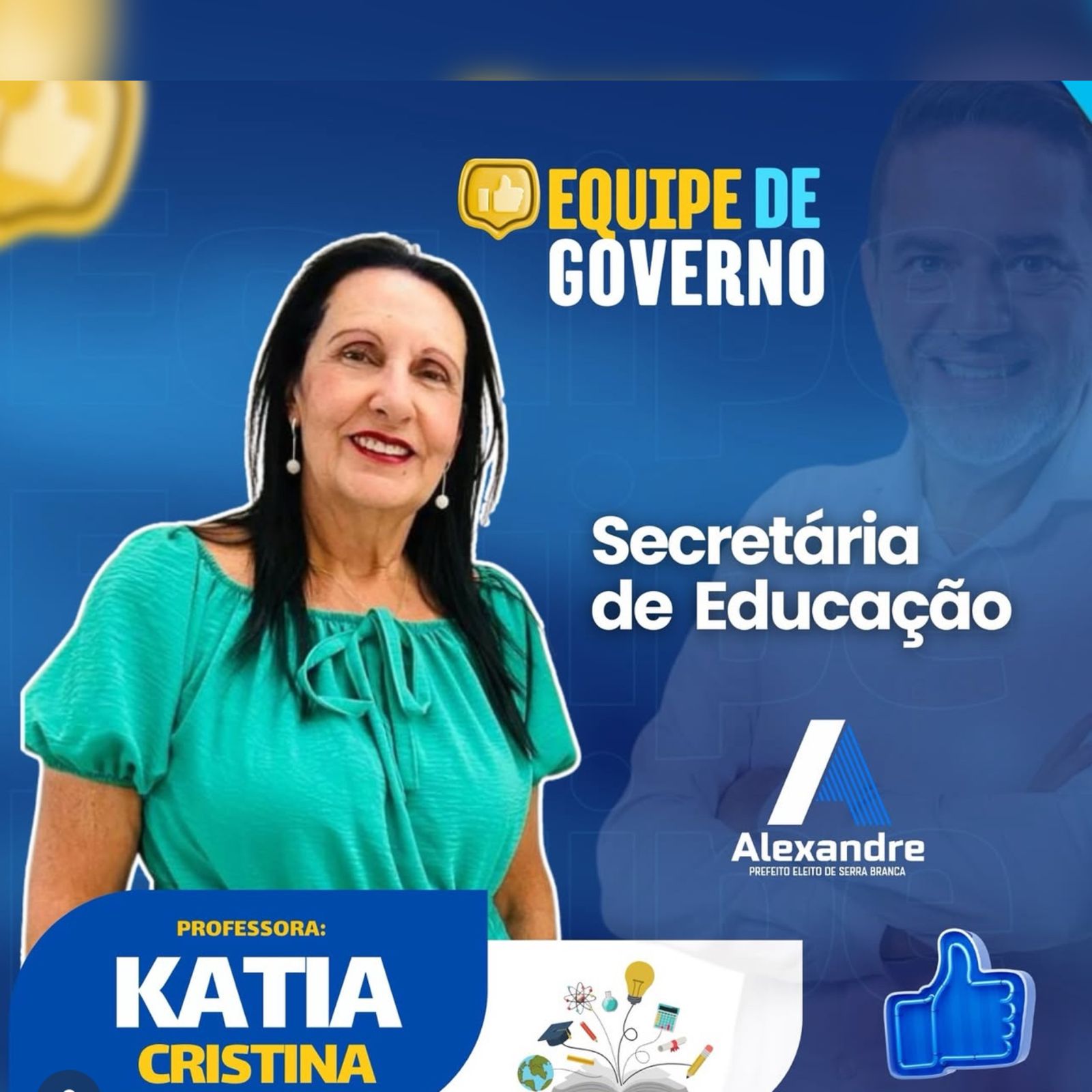 WhatsApp-Image-2024-12-10-at-21.32.27 Professora Kátia Cristina é anunciada como nova secretária de Educação de Serra Branca pelo prefeito Michel Alexandre