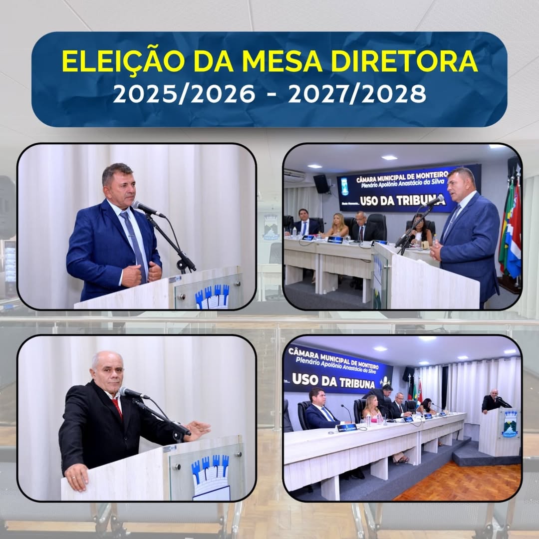 SaveClip.App_472455385_909073910993641_167015215707874787_n Por Unanimidade: Câmara Municipal de Monteiro define mesas diretoras da 19ª legislatura em eleição histórica